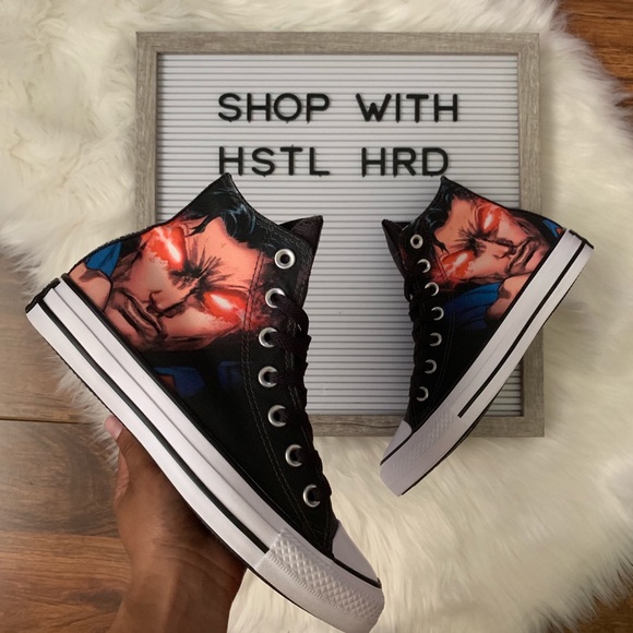 converse dc comics superman